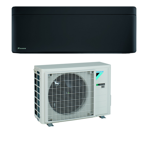 Daikin Stylish FTXTA30BB / RXTA30B – Šilumos siurblys / oro kondicionierius oras-oras 3,0 kW | iki 40 m² | Juodas